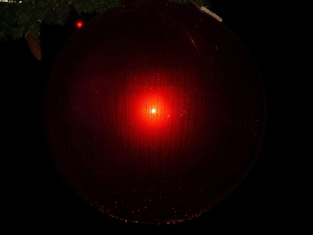 christmas ornament, christmas decorations, glass sphere, seem to be, christmas, red, christmas tree